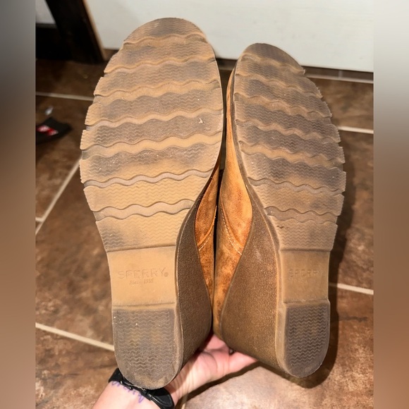Sperry Leather Wedge Booties - Picture 5 of 5